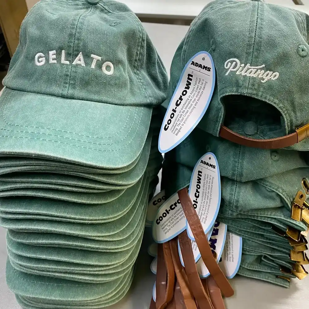 Embroidered caps for trade teams — workwear printing Watford